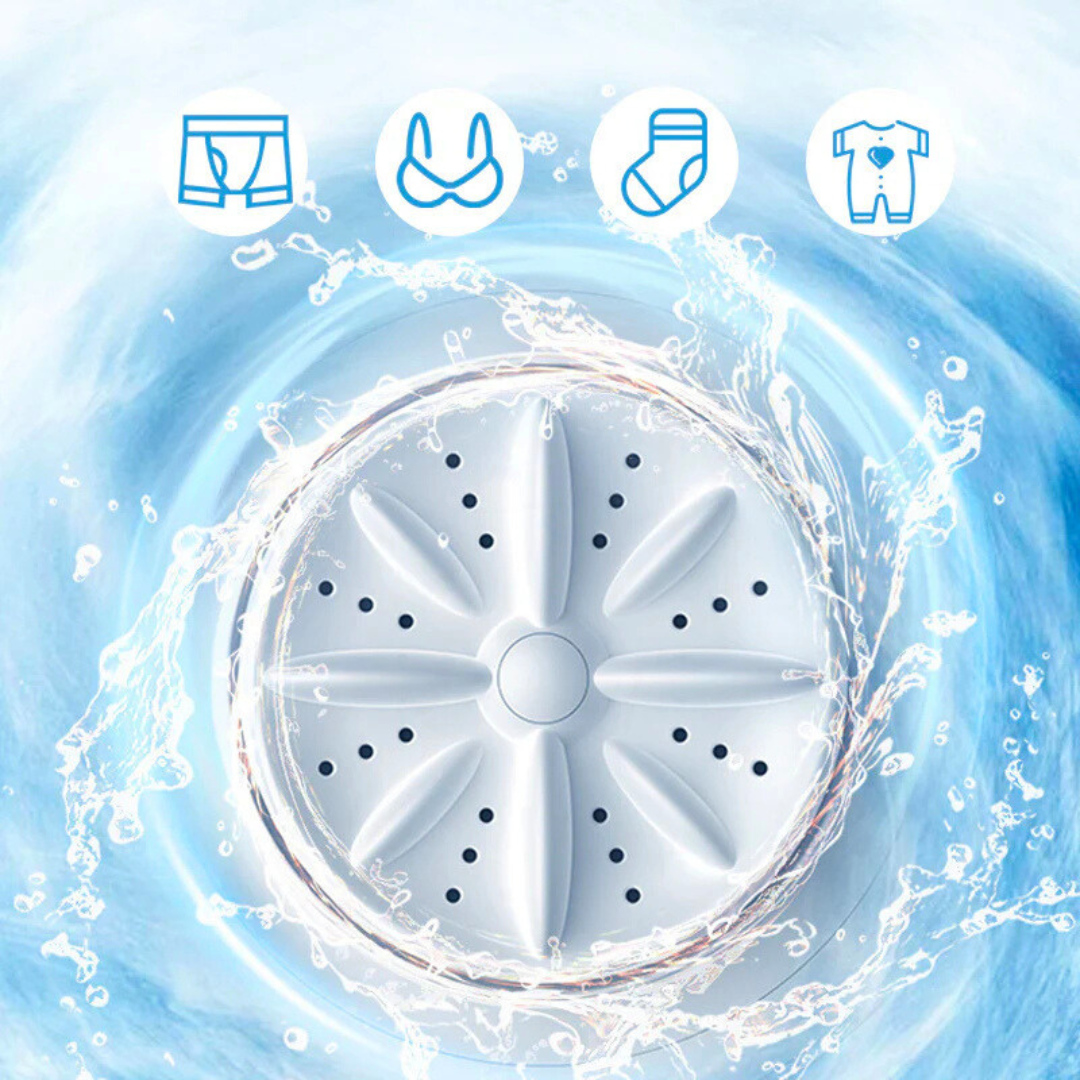 Lavadora Portátil® Limpieza sin esfuerzo, sin instalaciones y en solo 10 minutos