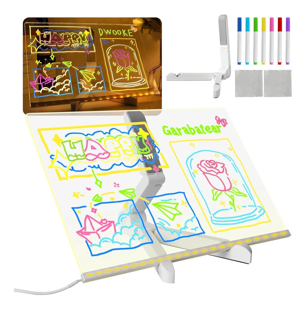 Lumínica Kids® Haz que tu hijo se enamore de aprender mientras crea magia con sus manos!
